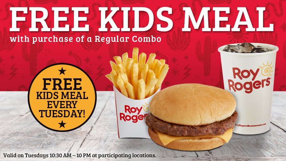Roy Rogers Restaurants on Twitter: "Treat yourself and your little one ...