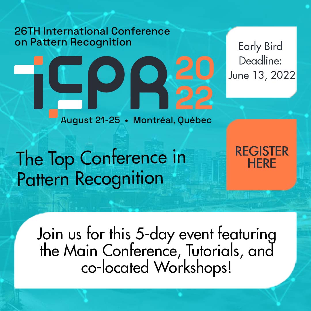 ICPR Conference on Twitter "Join us in Montréal or online for the top