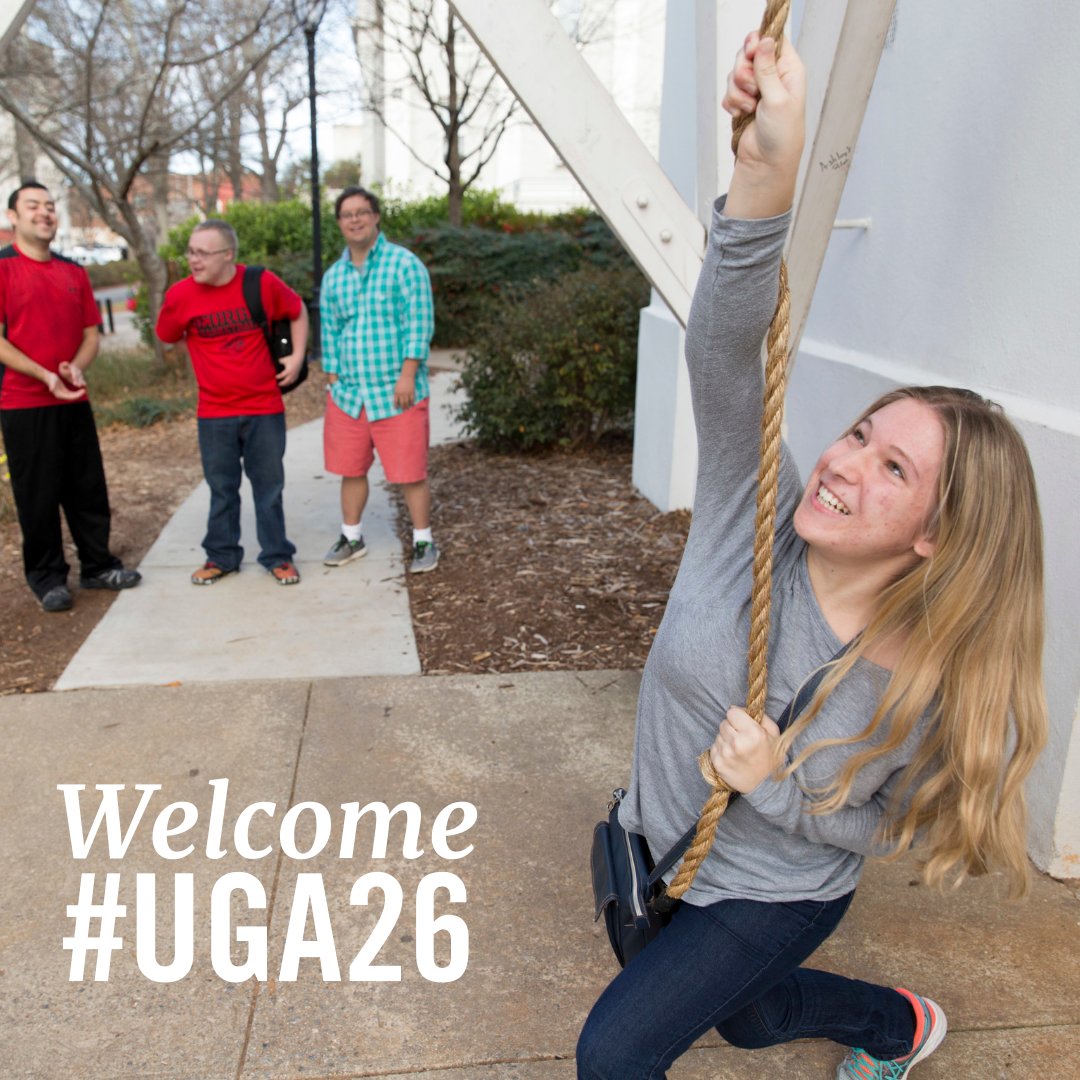 UGACareerCenter's tweet photo. Welcome to UGA! Can you guess where this photo was taken on campus? Let us know in the comments! #ugafreshmanwelcome #dawgsontop #welcometoathens #newdawgs #godawgs #uga26 #ugafreshmanorientation #welcometoUGA https://t.co/LjhKiRqUkk