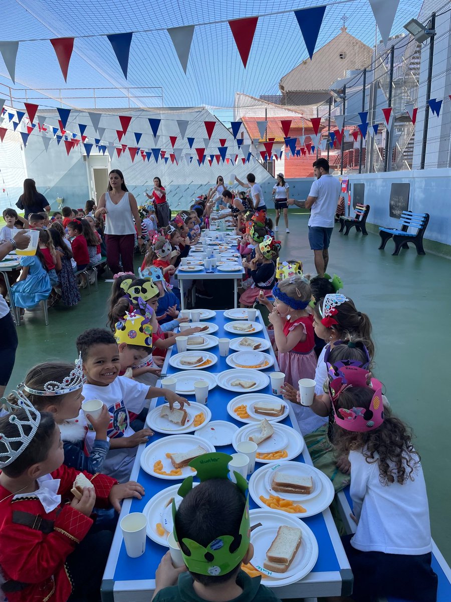 GBCNewsroom's tweet photo. St Bernard’s Lower Primary School celebrated the Queen’s Platinum Jubilee with a variety of learning activities, bake sale, tea party, and visit from the Re-enactment Society. https://t.co/OptUEXMdzx
