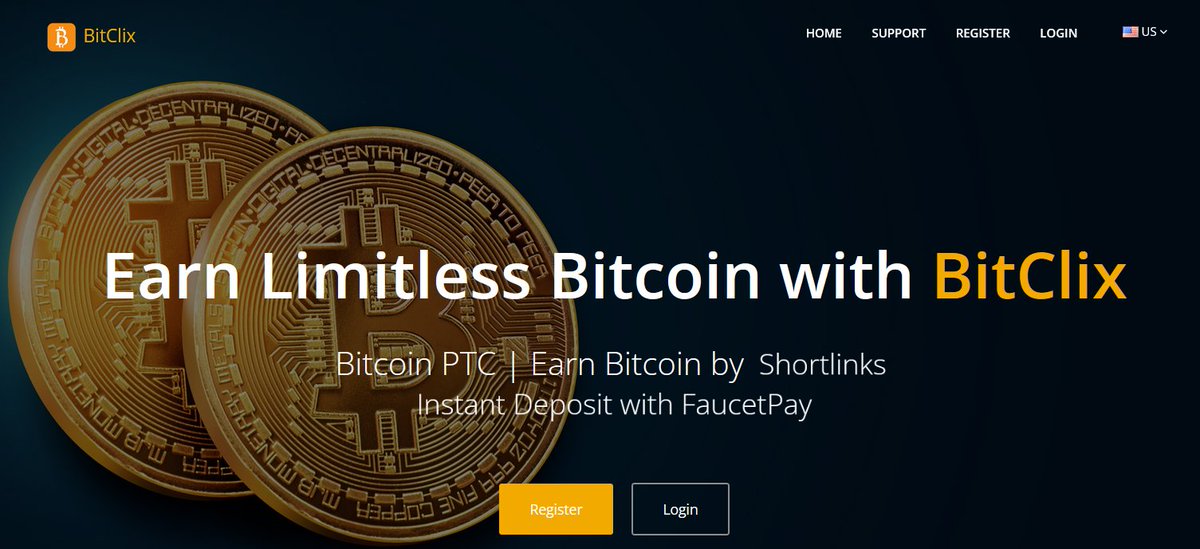 Bits4meBlog's tweet photo. #bitclix is one of the top #bitcoin pay per click networks, earn #btc clicking on links and viewing ads, or buy cheap #advertising into your #crypto #referral systems and #affiliate links.

Join - https://t.co/YSBKJX0mrs https://t.co/Bs82KSdsD9