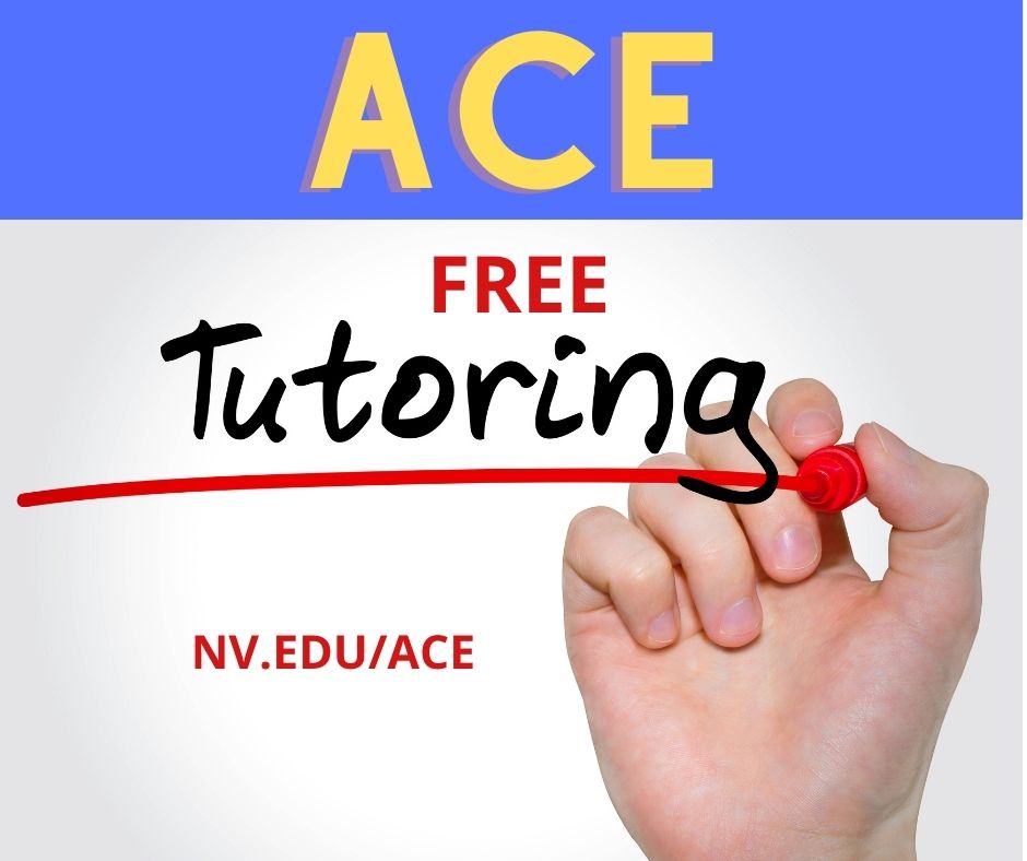 CTStateNV's tweet image. Summer classes can be  intense - the ACE offers FREE tutoring in math, science &amp;amp; writing so you don't feel overwhelmed.  Visit nv.edu/ACE for resources including summer tutoring hours.