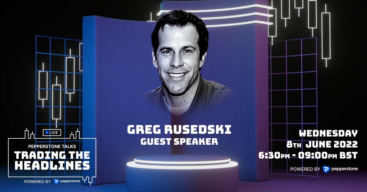 PepperstoneFX's tweet photo. 📢 Just announced: @GregRusedski1, former tennis #4 in the world, will join us at Pepperstone Talks: Trading the Headlines on Wednesday!👇

Are you as excited as we are? Register to attend: https://t.co/KkSFjEGaxt https://t.co/1LWBhmL54O