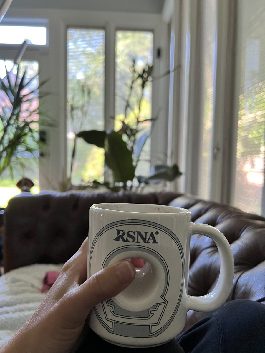 the_saxinator's tweet photo. Morning coffee with my #rsna mug and the nugget https://t.co/GNkNUnyHag