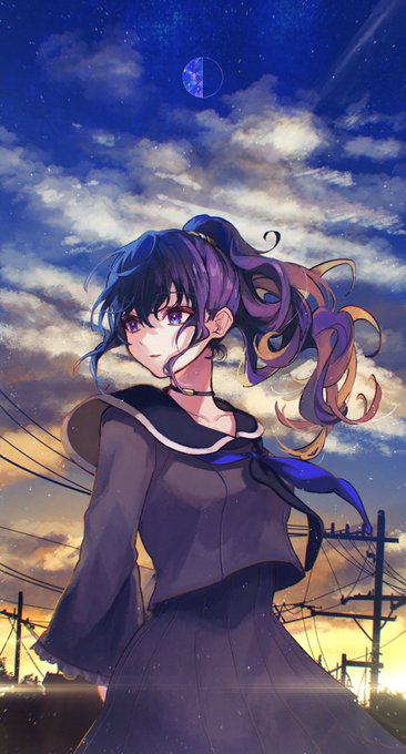 朝比奈まふゆ「08:朝比奈まふゆ🌗 #prsk_FA #100日チャレンジ 」|KIKA