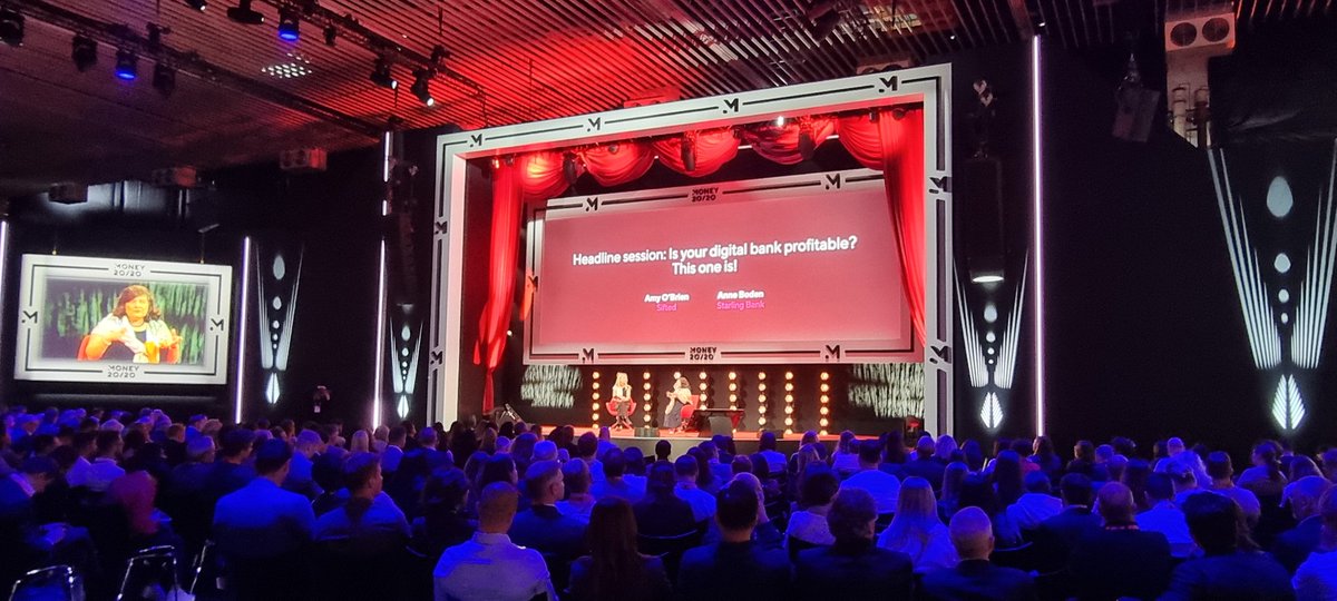 Inspiring <a href="/AnneBoden/">Anne Boden</a> from <a href="/StarlingBank/">Starling</a> coming close to her first year profitability. In times when raising is getting harder, not having to raise is a massive plus. Sustainability versus Hypergrowth at all cost #money2020