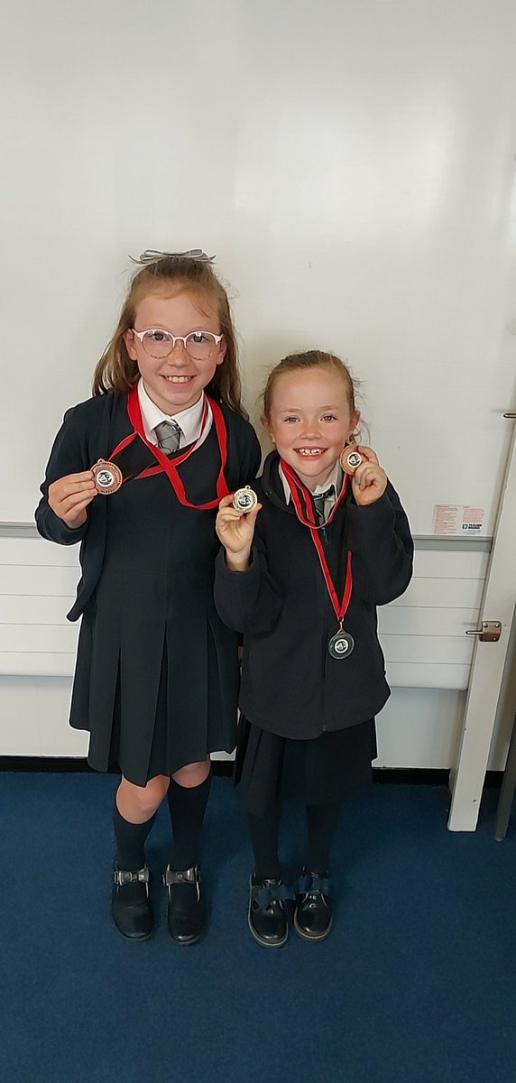 RoomStewart's tweet photo. The girls were sharing their gymnastics achievements with the class 🤸‍♀️ @HolytownPS @MrsLAlcorn https://t.co/KeqFgVMeLy