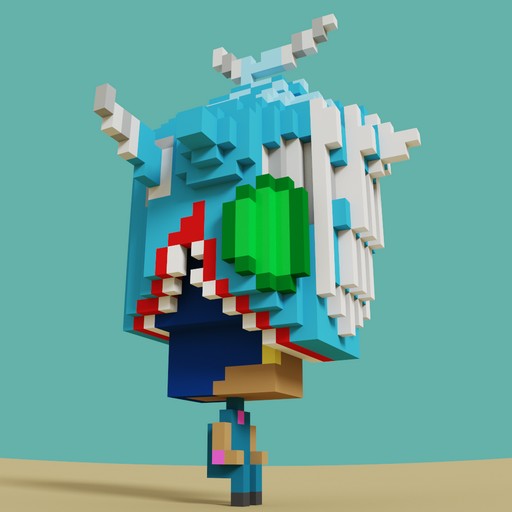 cryptobiters's tweet photo. CryptoBiters3D #0029
Price 0.005 ETH
1/1 NFT collection on OpenSea Polygon Blockchain
https://t.co/SgJlVFLFJ3

@opensea
 #OpenSeaNFT #CryptoBiters  #NFTcollections  #NFT #NFTCommunity #AnimeNFT #NFTartwork  #NFTartists  #pixelart #Pixel #voxel #voxelart https://t.co/cGRa3UNOAk
