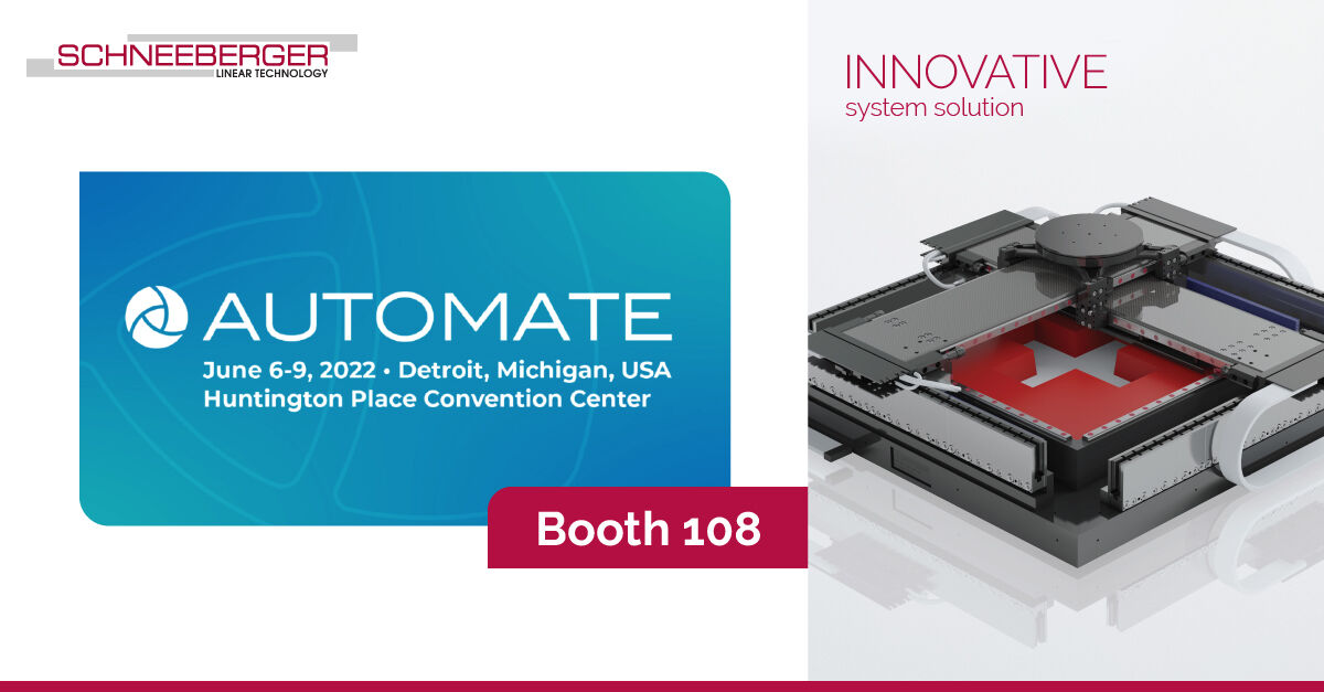 At #AutomateShow: Customized positioning &amp; motion systems solutions optimizing our components for your exact specifications. For semiconductors, flat-screen, solar, life science, more. Booth 108.
#Automation #AI #Manufacturing #ManufacturingAutomation #ManufacturingEngineering