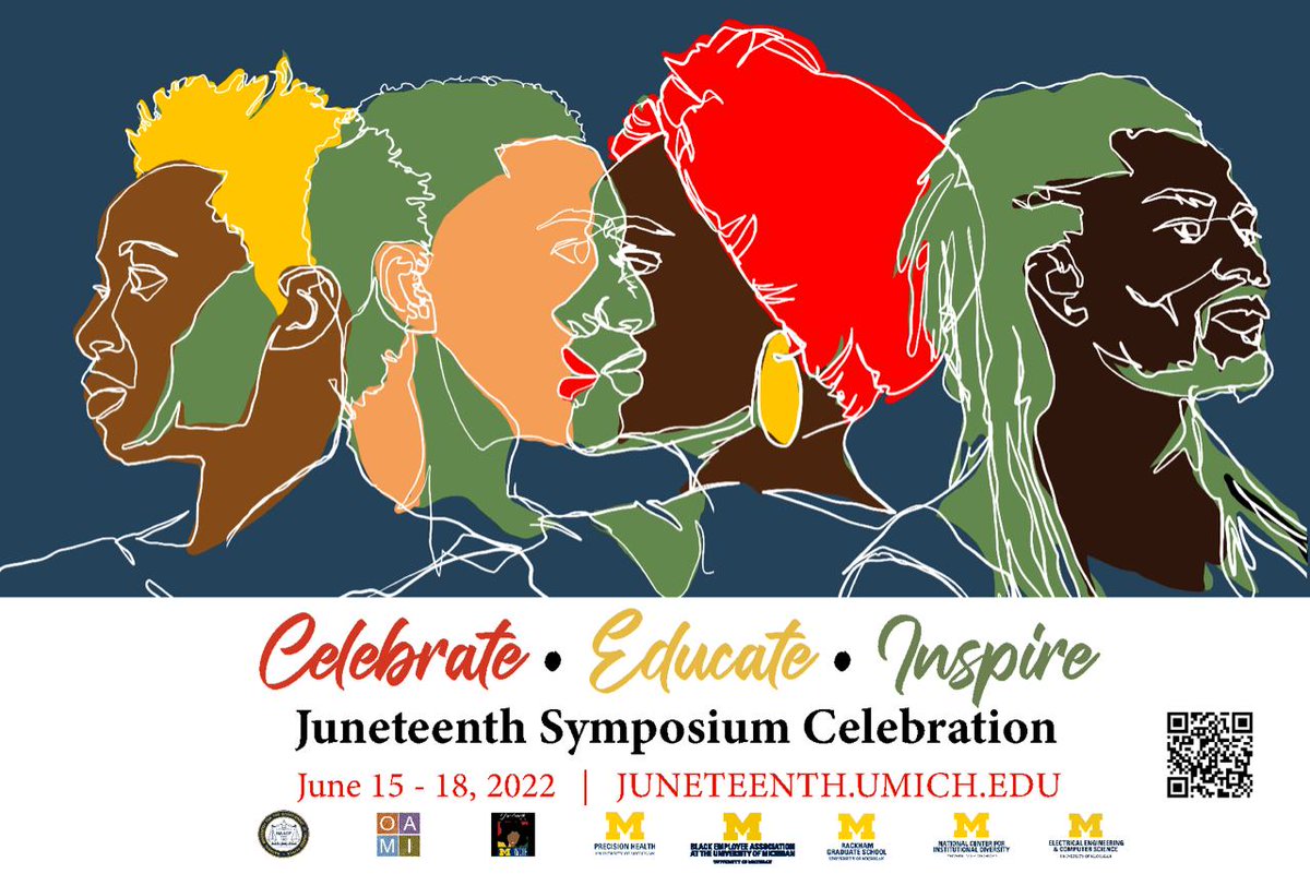 U-M Pediatric Infectious Diseases Fellowship (@umichpedsid) on Twitter photo Thrilled to share UM's 2022 Juneteenth Symposium Celebration. Register via QR code. <a href="/UMichPedsID/">U-M Pediatric Infectious Diseases Fellowship</a> is eager to share its growth this recruitment season. #juneteenth #umpedsid #juneteenthumichedu #academia #professionalism #mentalhealth Thrilled to share UM's 2022 Juneteenth Symposium Celebration. Register via QR code. <a href="/UMichPedsID/">U-M Pediatric Infectious Diseases Fellowship</a> is eager to share its growth this recruitment season. #juneteenth #umpedsid #juneteenthumichedu #academia #professionalism #mentalhealth