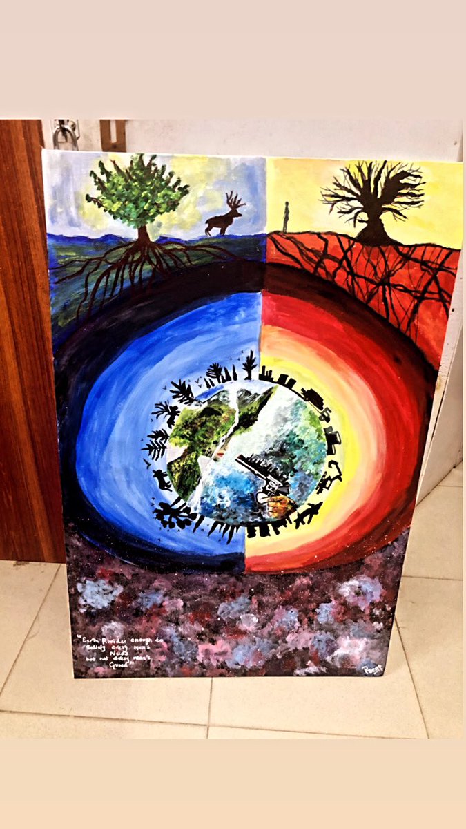 preet_ali's tweet photo. World enviroment day🌍♥️ #OnlyOneEarth https://t.co/ntA030zjt7