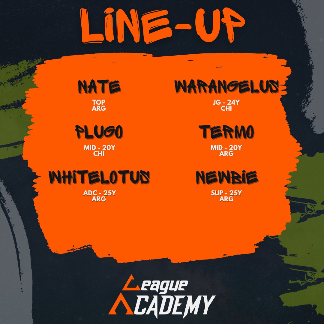 league_academy2's tweet photo. Presentaremos todos los equipos que competirán en la @LLA. Esta vez hablaremos de @GlobantEmerald
🔝 @NateXdDe
🌲 @1Warangelus
🔮 @Plugolol
🔮 @tt3rm0
🏹 @Whitelotuslol
🛡 @newbiel0l
#LLA #GETWIN #GETintheGame #GETReady #GoEmerald #LeagueOfLegends https://t.co/k0CJqgcsYA