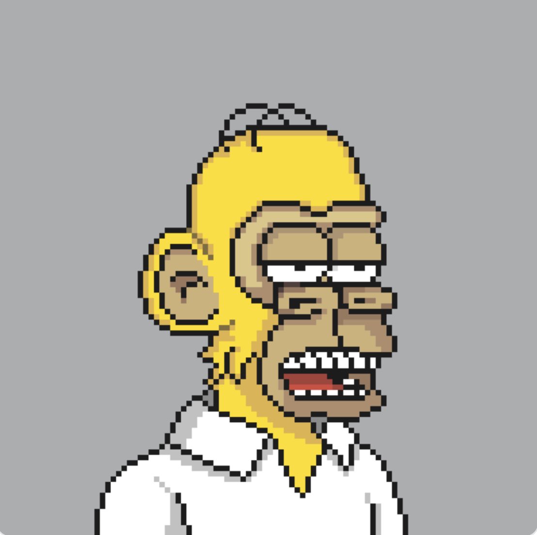 cledlasso's tweet photo. That @HomerSimpson @apesonsnft #NFTs #TheSimpsons https://t.co/7xxEMKwcIW