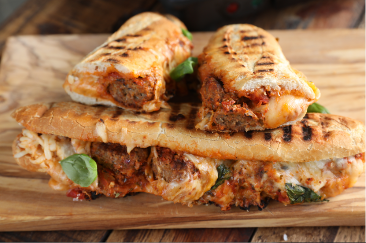 GForemanGrill's tweet photo. "Channel your inner Joey Tribbiani and say how you doin' to @hastekitchen's Friends inspired Meatball Sub 😍

Trust us it's the real deal! #GrillAndChill" https://t.co/gOhquKrmni