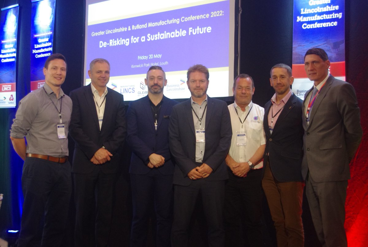 GreaterLincsLEP's tweet photo. Manufacturing businesses enjoyed a packed programme at the Greater Lincolnshire Manufacturing Conference, learning how to make their organisations more sustainable to achieve Net Zero.
https://t.co/0BxISiBrxT
#manufacturing
#manufacturingconference
@BusinessLincs https://t.co/84QJ51RXLi