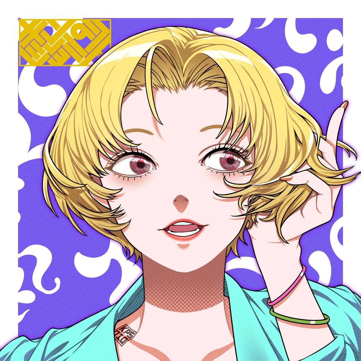 Anemiart's tweet photo. みんな（僕が）大好き金髪ショートの女の子👱‍♀️
記念すべき第10弾です！
今回はふわふわヘアーのKPSちゃんです✨
https://t.co/v6xrjcH458

#NFT #NFTart #NFTJPN #KPS https://t.co/yVlvS6QEoo