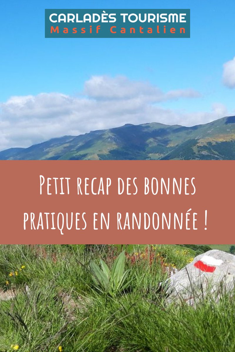 Randonneurs, trailers ou VTTistes… adoptez les bons gestes lors de vos sorties dans le Cantal ! Petit récap des bonnes pratiques du randonneur à retrouver sur le blog... 😉
carlades.fr/bons-gestes-ch…
#randonnée #cantal #auvergne