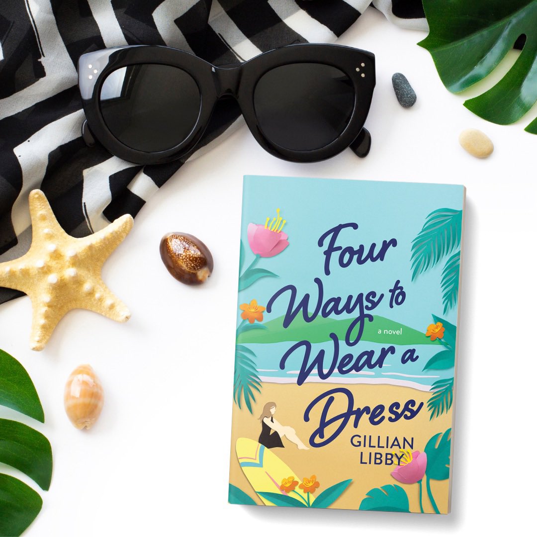 Today my debut novel Four Ways to Wear a Dress is available anywhere books are sold! Tag me if you see it in the wild!