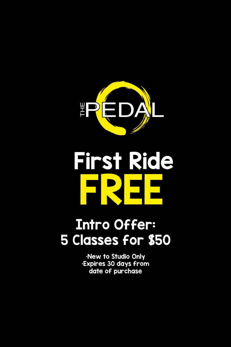 Looking for a GREAT workout?! Wondering if SPIN is for you? Come give it a TRY!💛🖤🤍
Download the MINDBODY app and join us!🙌🏼 Follow us on Instagram &amp; Facebook~ the pedal.gf
#spin #indoorcycle #moveyourbody #youcan