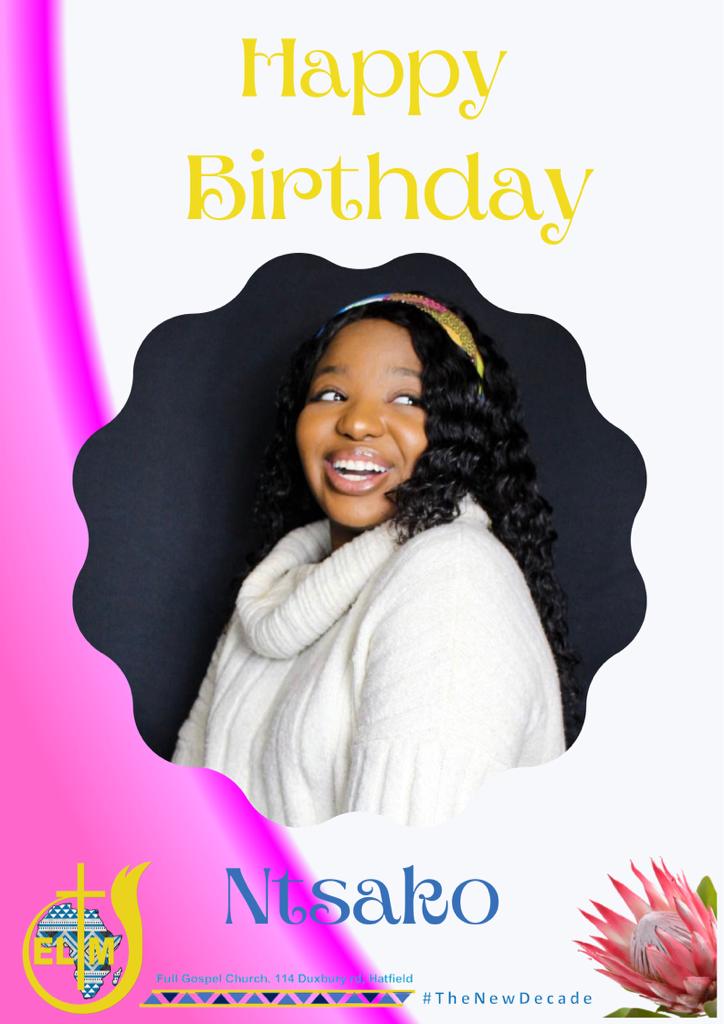 Happy Bday to our gorgeous gerl. May the Lord's face shine upon you, may His grace abound upon you, may, May His favour go before you. Be blessed and spoilt in Jesus name. Eat everything that is wrong 🤣🥑🍆🥝🥦🥬🍅