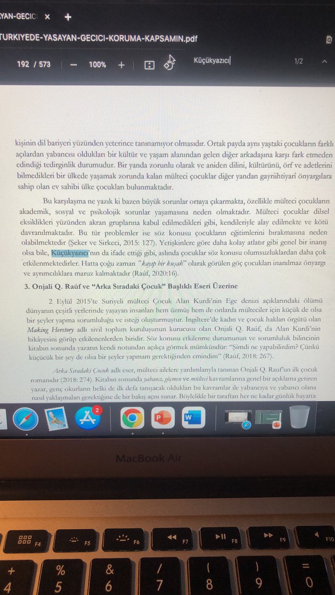 “Küçükyazıcı’nın da ifade ettiği gibi” diye atıf yapmışlar kitabıma, başkalarına da oluyor  mu acaba “ben kimim ki, ne demişim?” hissi 😂 Normal atıflar neyse de sanki çok önemli bir şey demişim :)
