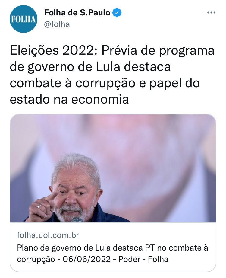 Sergio Moro tweet media
