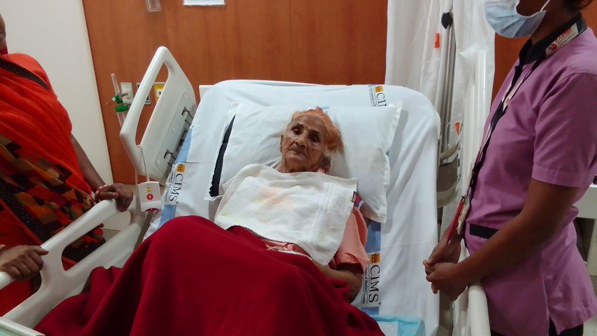 Gujarat based hospital treats 107-year old lady through angioplasty