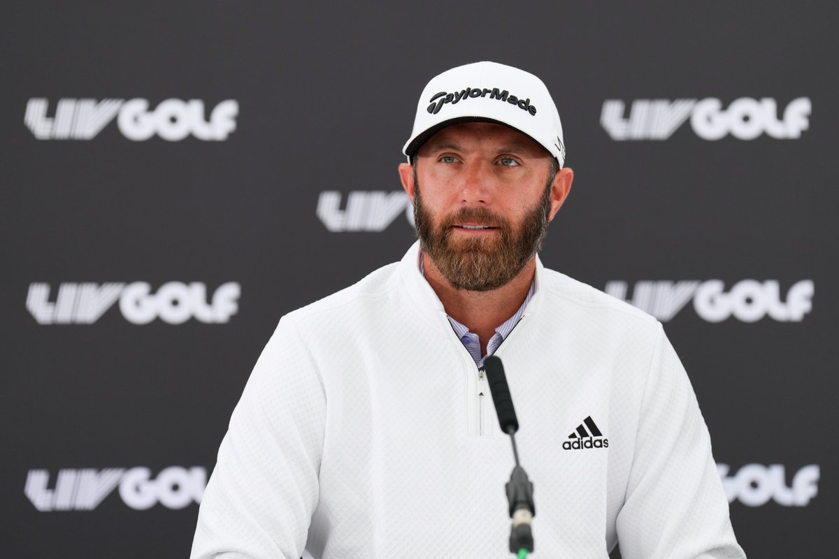 BleacherReport's tweet photo. Dustin Johnson has announced his resignation from the PGA Tour. He plans to play only LIV golf events and majors.

He's now ineligible to play in the Ryder and Presidents Cups. https://t.co/7WI0ITbPEk