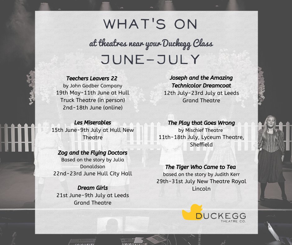 Duckegg Theatre Co HQ (@DuckEggTheatre) / Posts / X