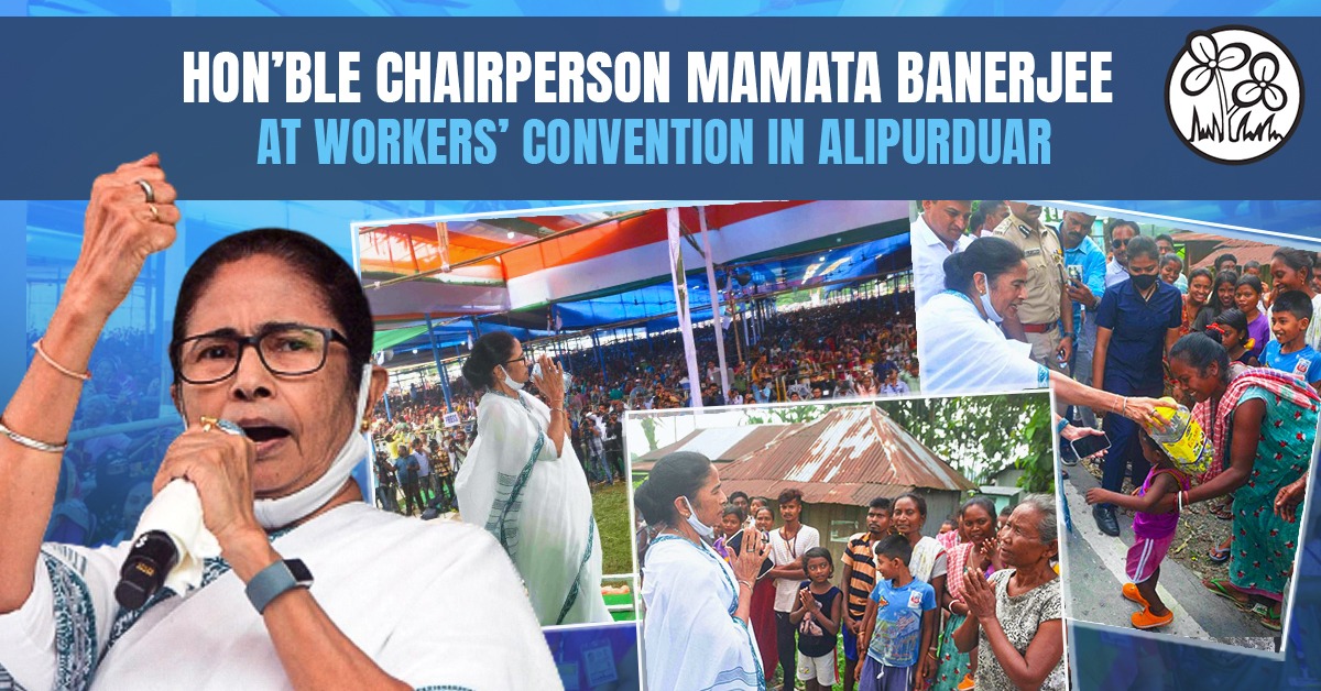 AITCofficial's tweet photo. We have ensured that development happens across all regions &amp; communities and in the coming days, we promise that it is only going to get better!

Under the guidance of our Hon’ble Chairperson @MamataOfficial, we will fight against all divisive forces with all our might. https://t.co/J2TLgYyBCL