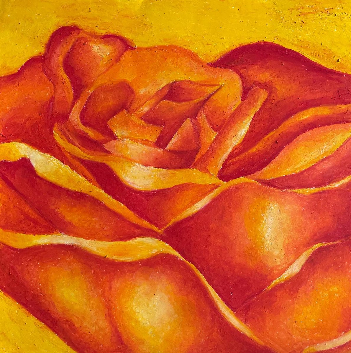 DHS_FineArts's tweet photo. Foundations kids learned about Georgia O’Keeffe and oil pastels and paired that knowledge with an observational oil pastel flower lesson. #oilpastel #georgiaokeeffe #art #artteacher #foundationsofart #highschoolart #observationaldrawing https://t.co/QBk8xBFgnn
