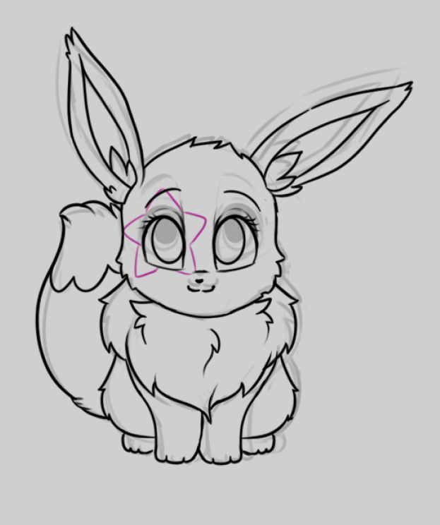 AvuiArts's tweet photo. Making a ref (finally) of my oldest OC, Shamora the Eevee! <3 She was my childhood OC I made back in 2007, very dear to me!
Eevee WIP ^^
#pokemon #pokemonart #pokemonfanart #eevee #eeveeoc #oc https://t.co/DjYIJOj9jS