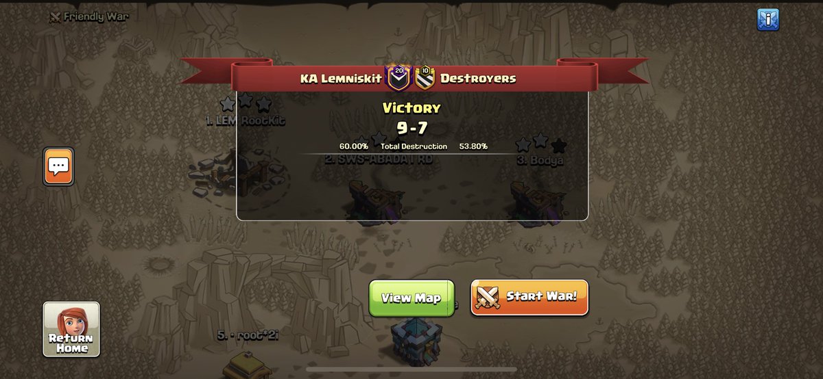 Lemniskit_coc's tweet photo. 2 victories in a row
AWL W4 against @MKMA_CoC 
Spekkie’s 3v3 against #Destroyers
Nice Job Team 💙
Thank You for the stream @CSpekkie😊 https://t.co/oZGH7yHaWR