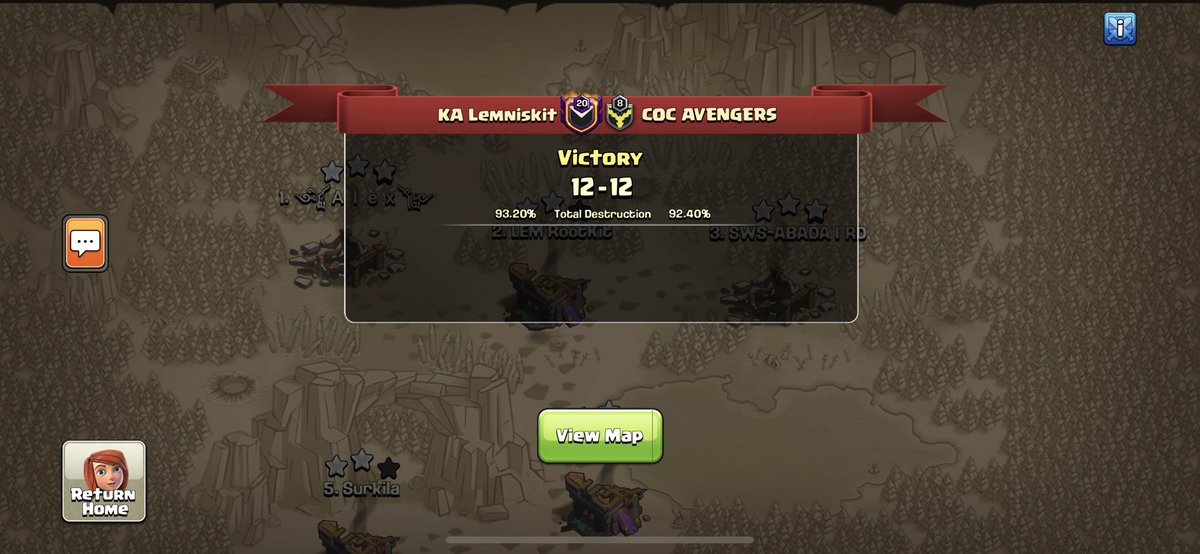Lemniskit_coc's tweet photo. 2 victories in a row
AWL W4 against @MKMA_CoC 
Spekkie’s 3v3 against #Destroyers
Nice Job Team 💙
Thank You for the stream @CSpekkie😊 https://t.co/oZGH7yHaWR