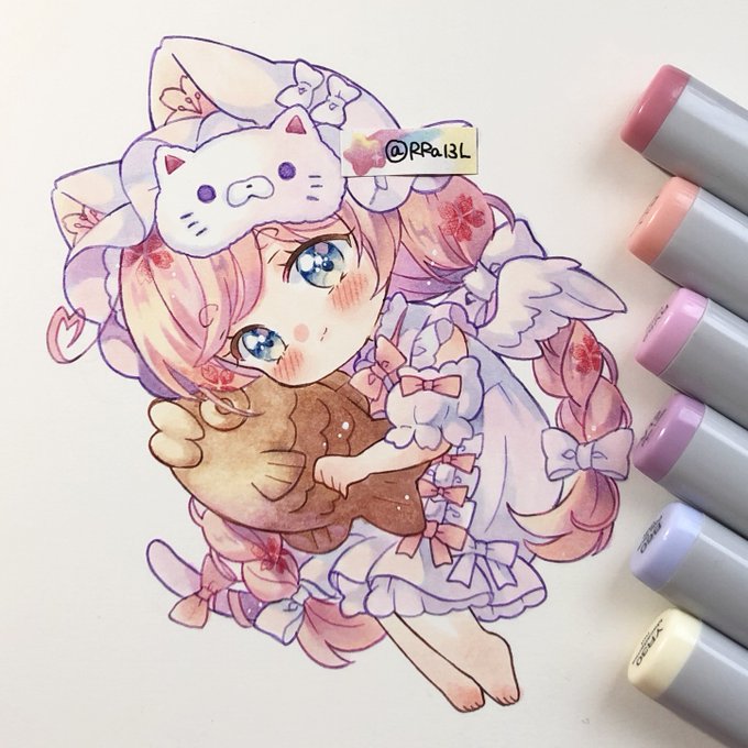 たい焼きとねむいちゃん🐱
#オリジナル 