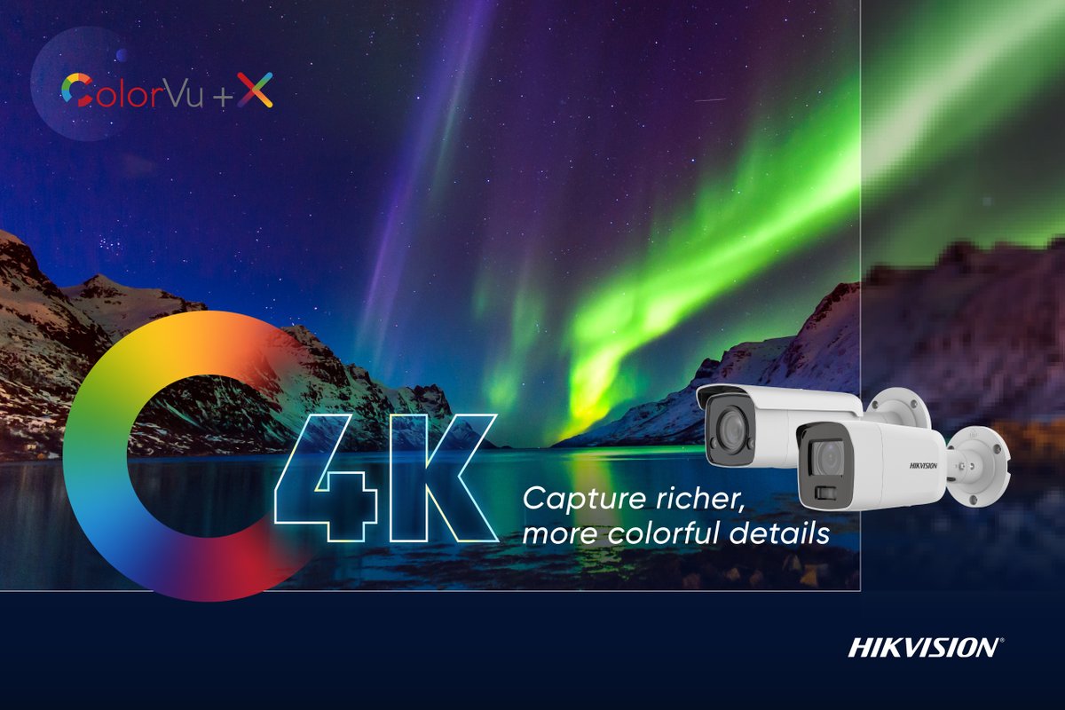 HikvisionHQ's tweet photo. ColorVu + 4K = richer, more colorful details captured😎 #ColorVuX
Crisp and clear imaging along with fluid preview and playback. Find out more at https://t.co/6BUr5Z0O9M https://t.co/zLIJRfGd2n