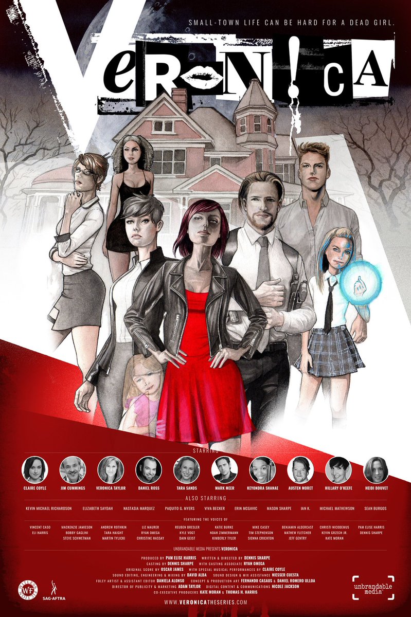 Mark_Meer's tweet photo. Coming June 7th from Unbrandable Media… VERONICA.
@veronica_series is a new horror audio drama available wherever fine podcasts are found.
Vampires and Ghosts and Zombies… Oh, my!

#horrorpodcast #audiodrama #vampire #vampires #ghosts #zombies #undead #supernatural https://t.co/dwAKOhHFis