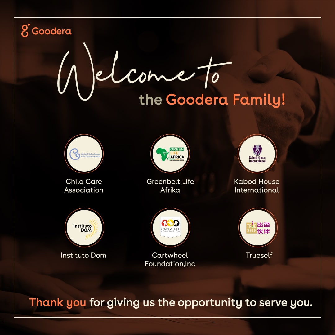 wearegoodera's tweet image. Thank you for entrusting us with this partnership!
#nonprofits #goodera #virtualvolunteering #CSR #corporatevolunteers #supportnonprofits #nonprofitorganization #gooderafornonprofits

(7/7)