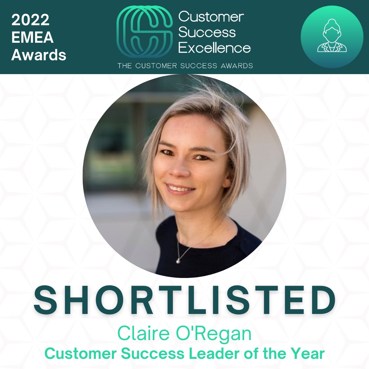 I've been shortlisted for Customer Success Leader Of The Year at the <a href="/ExcellenceInCS/">The Customer Growth Awards</a> awards! 🍾 🎉

This is the world's first awards program dedicated to recognizing the #bestincustomersuccess Congrats to all finalists - see you at the gala!😁

customersuccessexcellence.com/shortlists-and…