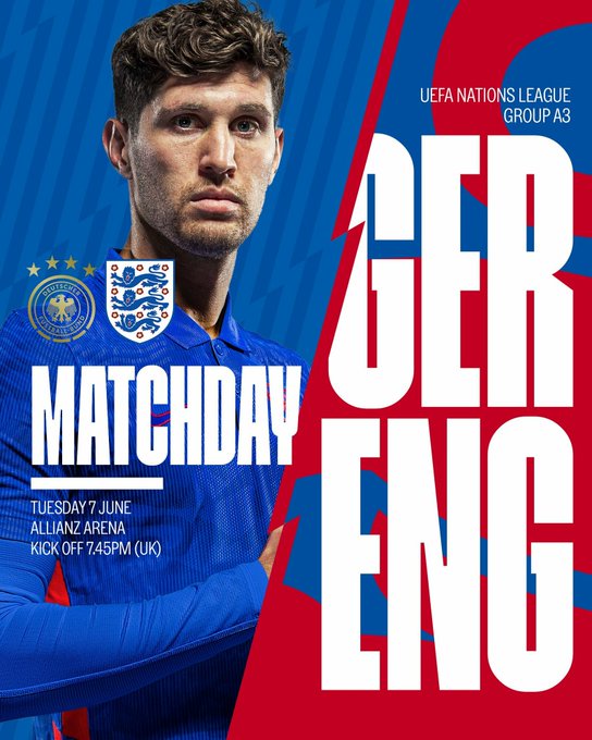 naSportsBar's tweet photo. The NASB and outside seating area will open from 4pm-10pm today
Sport being shown 
UEFA Nations League Group A3
Germany v England K/O 7:45pm
Moors Lager &amp; Smooth only £2.40 a pint.🍻🍻
Join us inside for the match, or take a seat in the outside area over-looking the Brewery Field https://t.co/2tHvkIpYf4