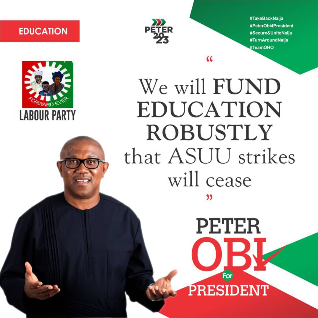Yemi_of_Lagos's tweet photo. The Man to put an end  ASUU Strikes is here.... In @PeterObi  we trust!!!

RT till all Nigeria students come to accord with this https://t.co/3x9z0STI81