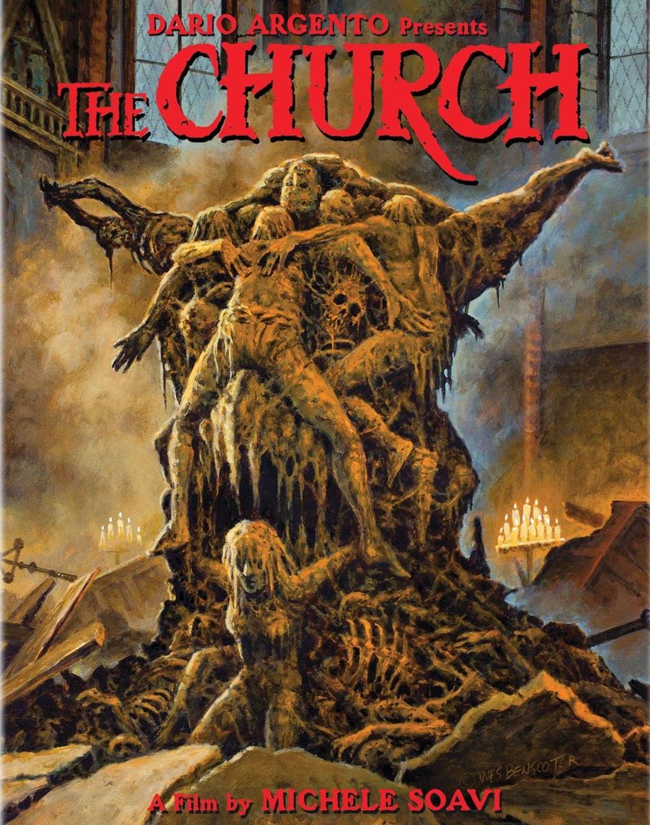 TombofTerrors's tweet photo. Another #TubiTuesday is here! This week we start with our theme, Supernatural. First up is The Church from 1989...This was originally conceived to be Demons 3 before a rewrite. #8 for #150DaysofHorror #TubiWatch #HorroronTubi https://t.co/D5MIMpWynI