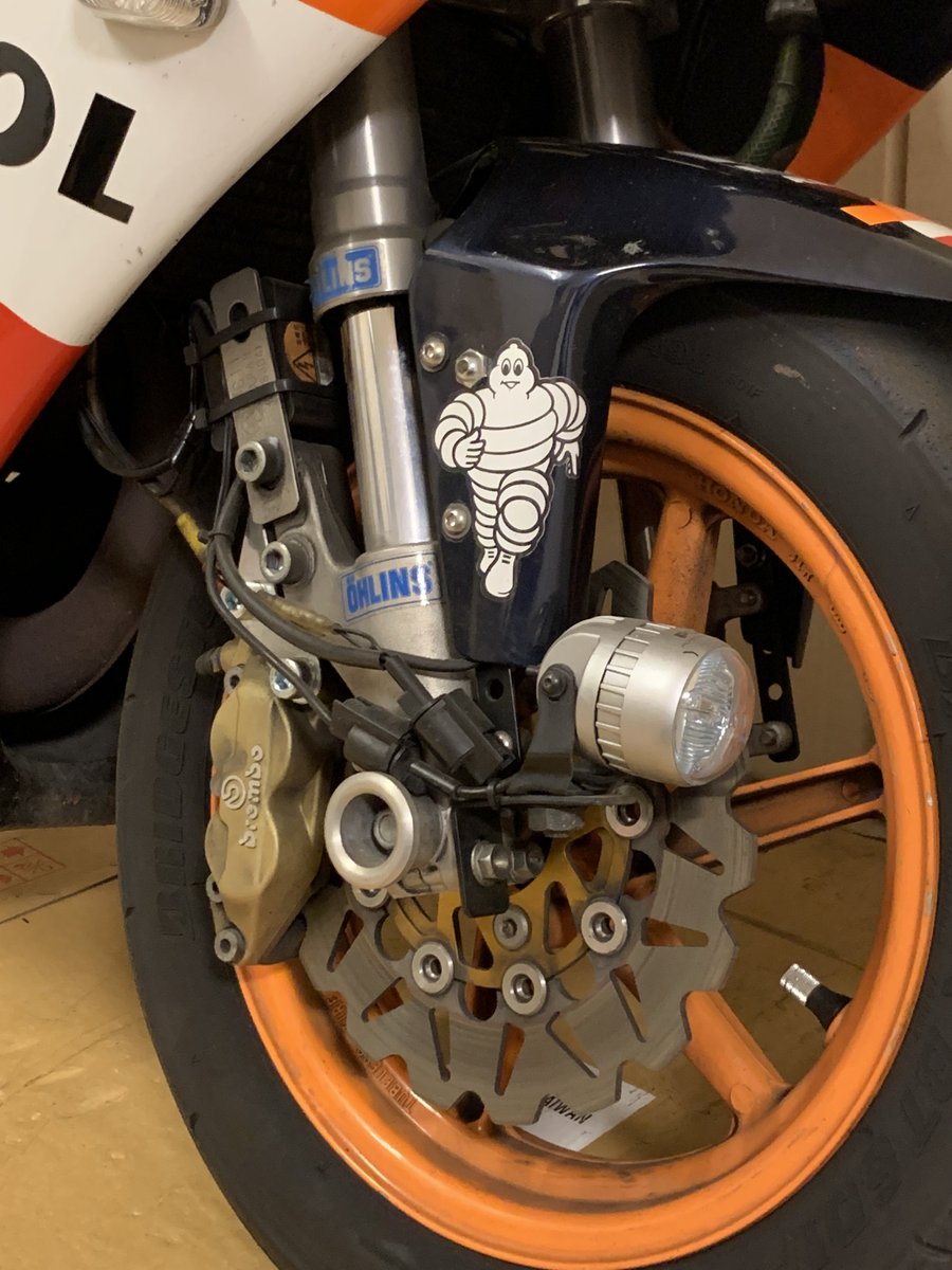 RS125用倒立フォーク NSR50フレームに流用可能な最強オーバースペック