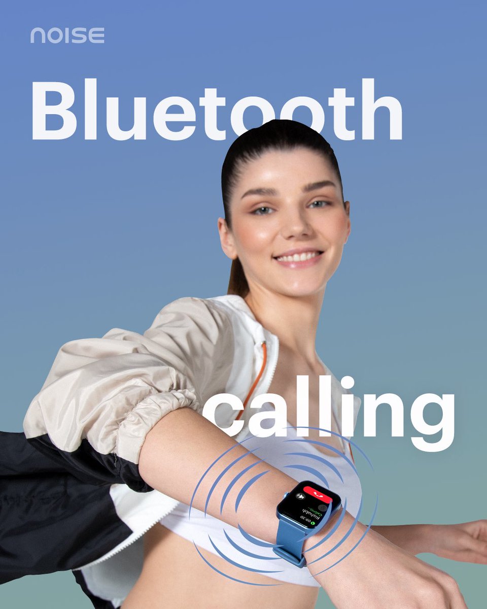 gonoise's tweet photo. Stay connected with the world in a whole new way with ColorFit Pulse Buzz ft. Bluetooth calling.
Launching tomorrow at 12pm on Amazon and https://t.co/ZB7j37ui5A.
#Noise #NoiseSmartphone #PulseBuzz https://t.co/uaxSTe95Ps
