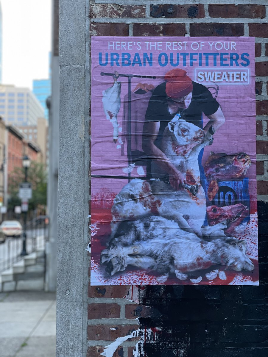 PETAUK's tweet photo. Here's the rest of your @UrbanOutfitters jumper...
#woolisdead #thefaceoffashionisfear
[Art by @PraxisVgz] https://t.co/tdWPurixUH
