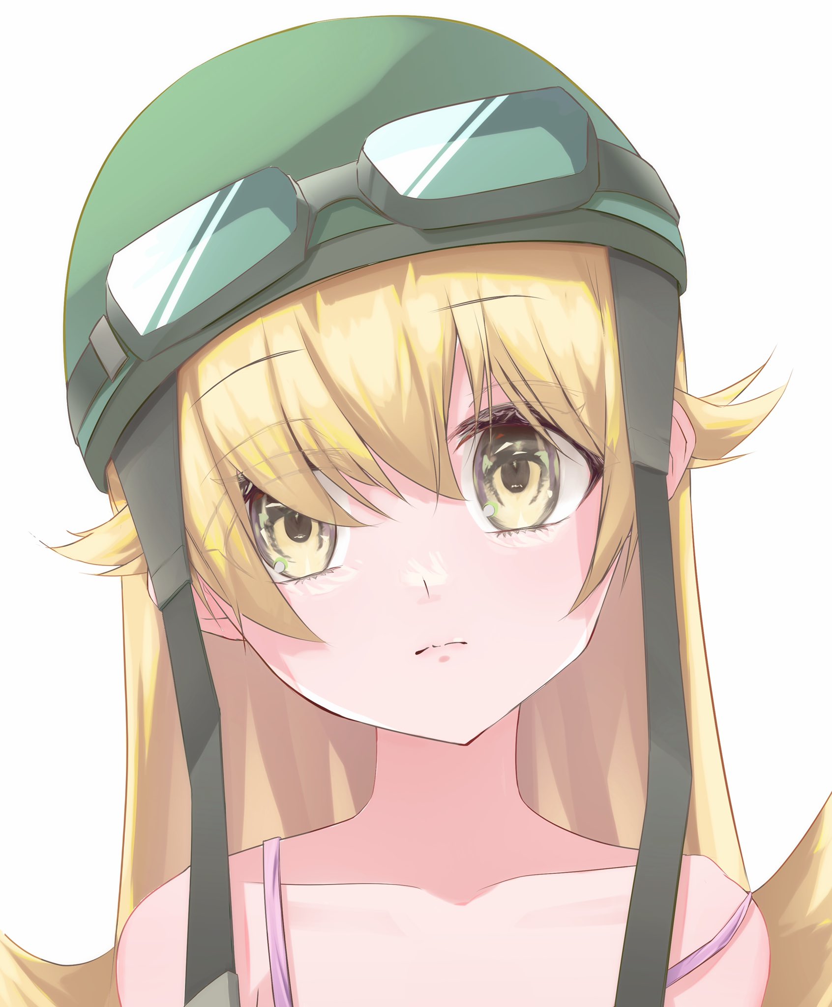いちえだ ヘルメットつけてる時の忍野忍可愛すぎる 物語シリーズ イラスト 絵描きさんと繋がりたい 化物語 忍野忍 T Co 5jb6kkzip9 Twitter