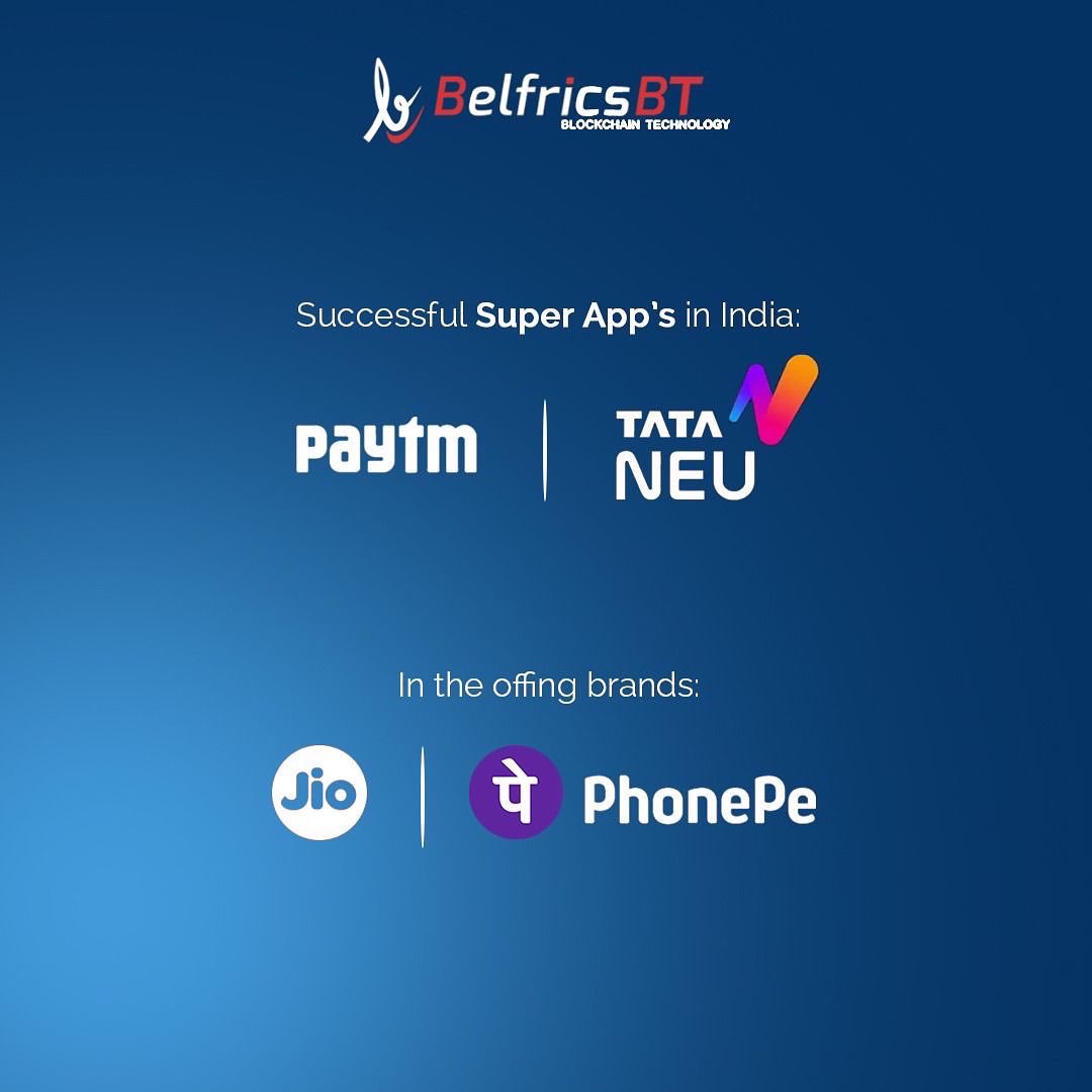 belfricsbt's tweet photo. Super Apps are #mobileapps that have become an integral part of our daily lives. We use them for just about everything, from #bookingacab to #orderingfood to #managingfinances. They’re convenient and make our lives a whole lot easier.

Reply with your all time favourite #superapp https://t.co/cYrXyZsrmh