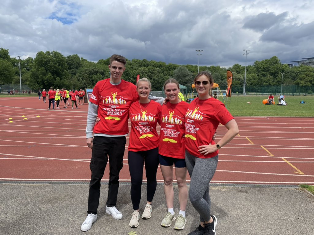 MBAstack (@mbastack) on Twitter photo We’re in Battersea this afternoon at @TheMarketingSoc Sprintathon raising money for <a href="/SU2CUK/">Stand Up To Cancer UK</a> - our brilliant team Justin, Lucy, Elouise and Georja are ready to run! We’re in Battersea this afternoon at @TheMarketingSoc Sprintathon raising money for <a href="/SU2CUK/">Stand Up To Cancer UK</a> - our brilliant team Justin, Lucy, Elouise and Georja are ready to run!