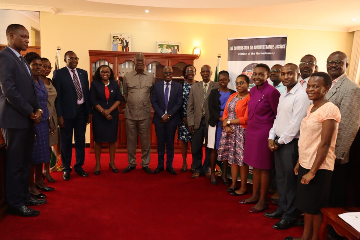 As part of the ongoing county visit by the Commission, a team led by the Vice Chairperson of the Commission <a href="/WashingtonSati/">Washington Sati, MBS</a> today held a meeting with the Siaya County Executive led by County Governor <a href="/RasangaGov/">Gov. Rasanga AMOTH</a>