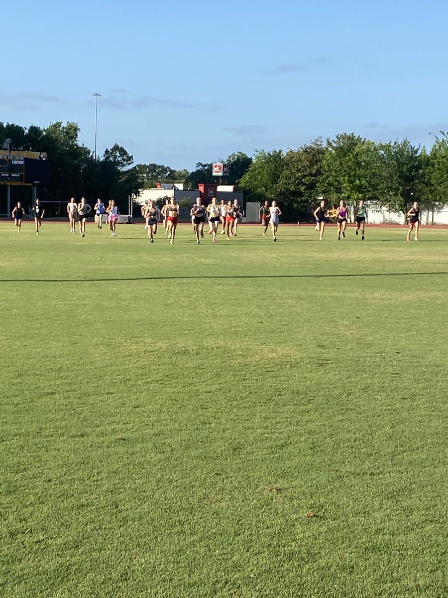 Future cross country stars in action!
